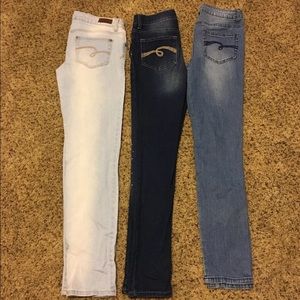 Girls justice Sz 14 skinny jeans